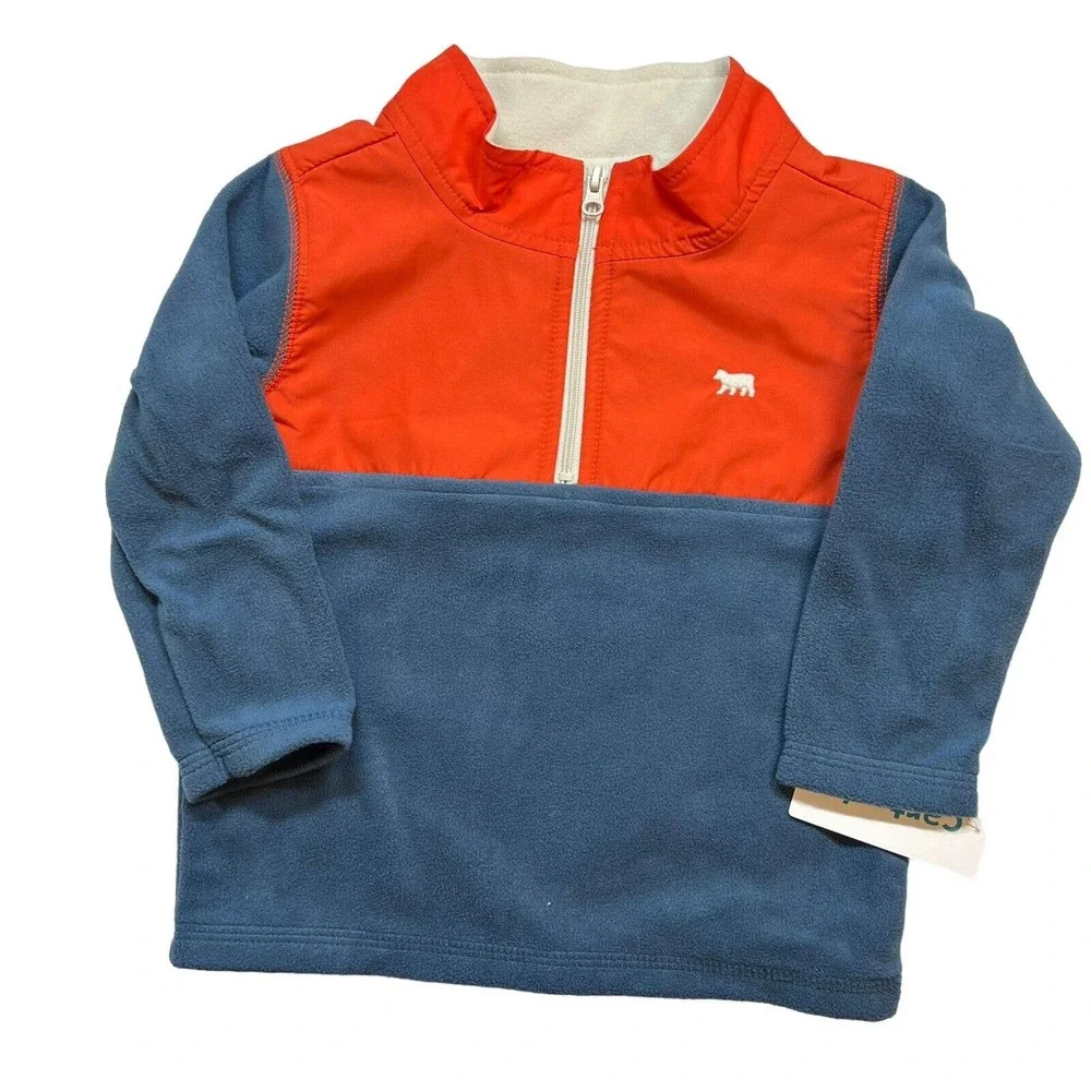 Carters Fleece Color Block Pullover 18‎ Month New